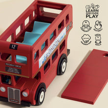 Load image into Gallery viewer, London Wooden Bus