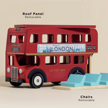 Load image into Gallery viewer, London Wooden Bus