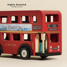 Load image into Gallery viewer, London Wooden Bus