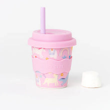 Load image into Gallery viewer, Pink Unicorn Chino Cup 8oz (STRAW INCLUDED)