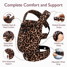 Load image into Gallery viewer, Momcozy Baby Carrier Newborn to Toddler Cotton - Leopard