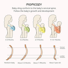 Load image into Gallery viewer, Momcozy Baby Carrier - Gradient Blue