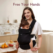 Load image into Gallery viewer, Momcozy Baby Carrier Newborn to Toddler Cotton - Black