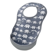 Load image into Gallery viewer, Weaning Bib - Elephants UltraBib