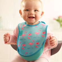 Load image into Gallery viewer, Weaning Bib - Flamingos UltraBib