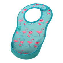 Load image into Gallery viewer, Weaning Bib - Flamingos UltraBib