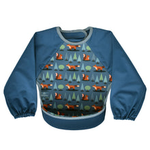 Load image into Gallery viewer, Weaning Bib with Sleeves - Foxes UltraBib