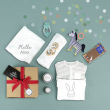 Load image into Gallery viewer, Designer Unisex Baby Gift Box - Personalise