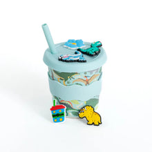 Load image into Gallery viewer, Dino Chino Charm Cup 8oz (STRAW INCLUDED)
