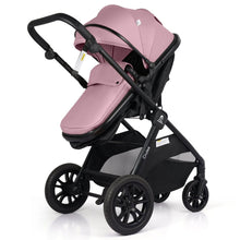 Load image into Gallery viewer, For Your Little One Cruise 3 In 1 Travel System With i-Size Car Seat - Blush Rose (Free Cupholder And Seat Liner Included!)
