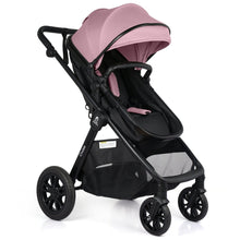 Load image into Gallery viewer, For Your Little One Cruise 3 In 1 Travel System With i-Size Car Seat - Blush Rose (Free Cupholder And Seat Liner Included!)
