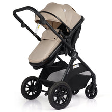 Load image into Gallery viewer, For Your Little One Cruise 3 In 1 Travel System With i-Size Car Seat - Dune Beige (Free Cupholder And Seat Liner Included!)