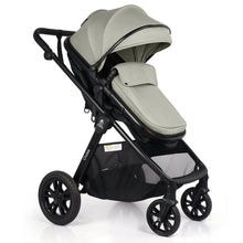 Load image into Gallery viewer, For Your Little One Cruise 3 In 1 Travel System With i-Size Car Seat - Pebble Sage (Free Cupholder And Seat Liner Included!)