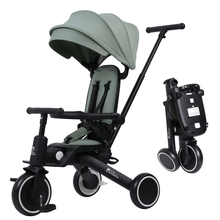 Load image into Gallery viewer, Foryourlittleone Xplor 6 in 1 Foldable Trike - Green (10m-5y)