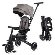 Load image into Gallery viewer, Foryourlittleone Xplor 6 in 1 Foldable Trike - Grey Olive (10m-5y)