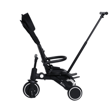 Load image into Gallery viewer, Foryourlittleone Xplor 6 in 1 Foldable Trike - Jet Black (10m-5y)