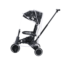 Load image into Gallery viewer, Foryourlittleone Xplor Ultimate 6 in 1 Foldable Trike - Jet Black (10m-5y)