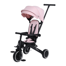 Load image into Gallery viewer, Foryourlittleone Xplor Ultimate 6 in 1 Foldable Trike - Pastel Pink (10m-5y)