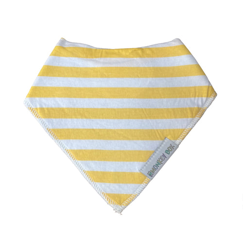 Yellow Stripe Dribble Bib