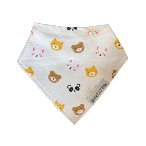 Bears and Bunnies Dribble Bib