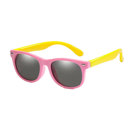 Kids Classic Sunglasses - Pink/Yellow