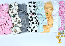 Load image into Gallery viewer, Personalised Embroidered Baby Robe