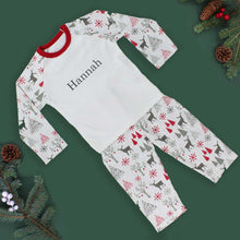 Load image into Gallery viewer, Personalise Children&#39;s Christmas Pyjamas - 1-2 Years