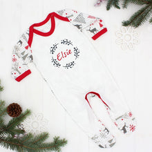 Load image into Gallery viewer, Christmas Baby Outfit - Nordic Print