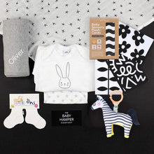 Load image into Gallery viewer, Monochrome Large Baby Gift Box - Personalise