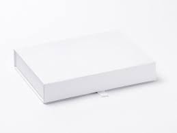 A5 Shallow Luxury White Gift box