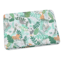 Load image into Gallery viewer, Rainforest Muslin Swaddle and Muslin Cloth - The Monkey Box