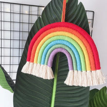 Load image into Gallery viewer, Traditional 7 Arch Macrame Rainbow Nursery/Bedroom Decoration