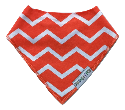 Orange Zig Zags Dribble Bib