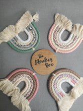 Load image into Gallery viewer, 5 Arch Mini Macrame Rainbow - Beige