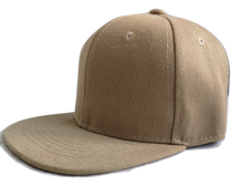 Load image into Gallery viewer, Khaki childrens personalised snapback - The Monkey Box