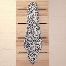Load image into Gallery viewer, Bamboo muslin swaddle - Leopard print design