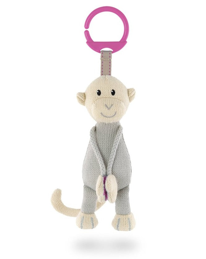Matchstick Monkey Hanging Monkey Pink