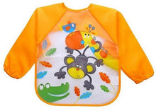 Load image into Gallery viewer, Long Sleeve Messy Bibs (7 designs) - The Monkey Box