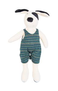 Moulin Roty Small Julius the dog La Grande Famille soft toy - The Monkey Box
