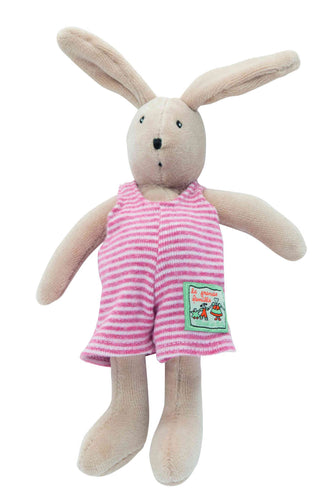 Moulin Roty Small Sylvain Soft Toy the rabbit La Grande Famille - The Monkey Box