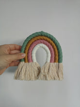 Load image into Gallery viewer, 4 Arch Mini Macrame Rainbow - Pastel