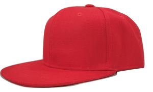 Red childrens personalise snapback - The Monkey Box