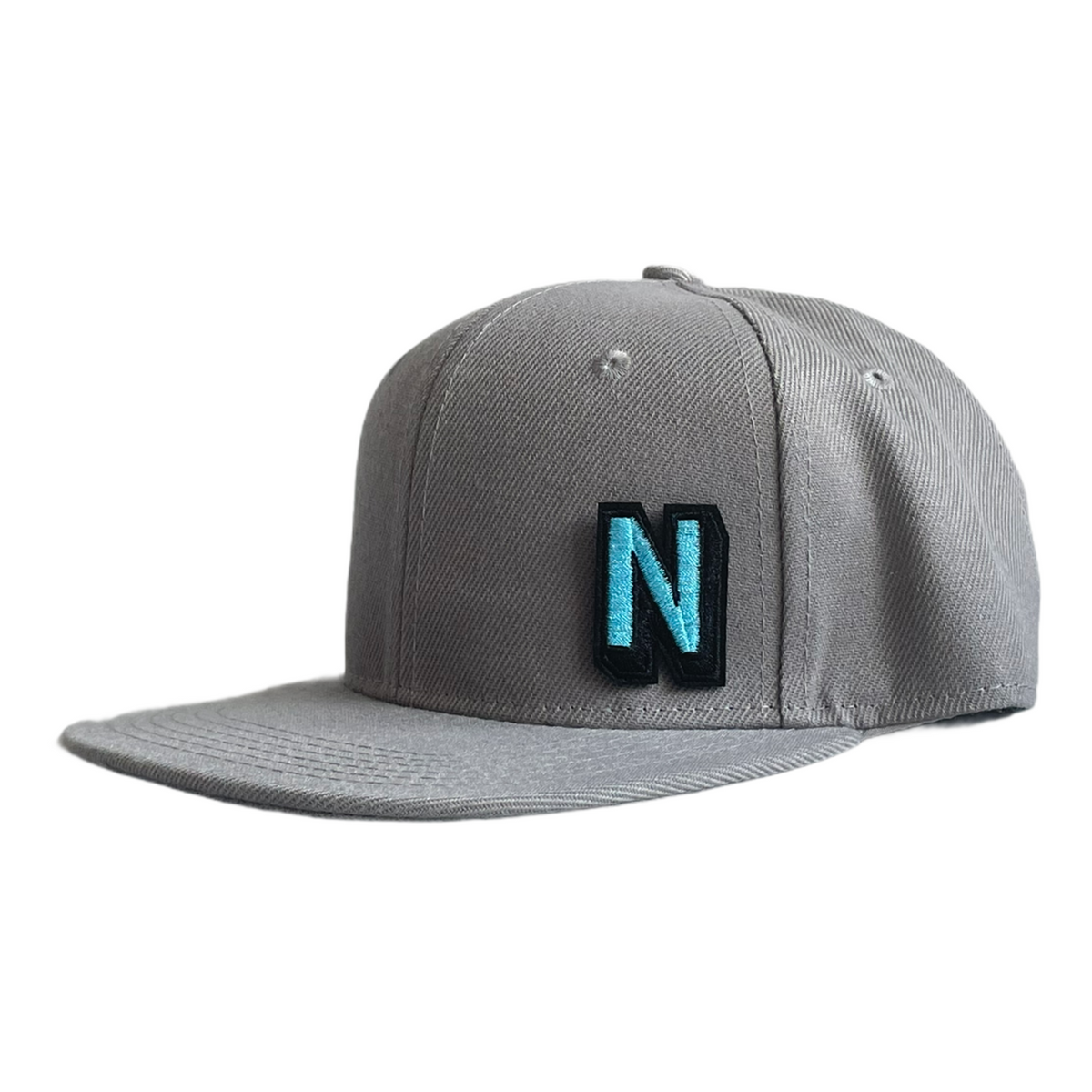 Light Grey Junior Snapback - Plain and Personalised – The Monkey Box
