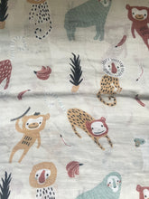 Load image into Gallery viewer, Extra large Animal bamboo cotton muslin swaddles