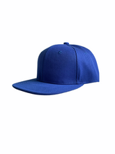 Load image into Gallery viewer, Royal Blue Junior Snapback - Personalised or Plain