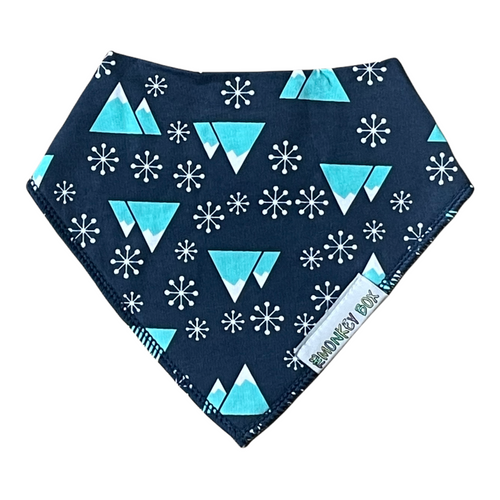 Snowy Mountains Dribble Bib