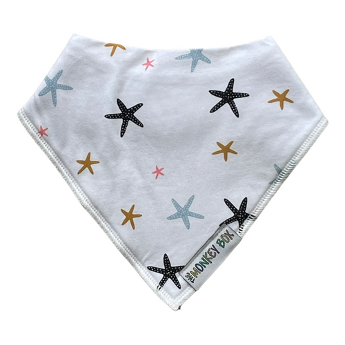 Starfish Dribble Bib - The Monkey Box