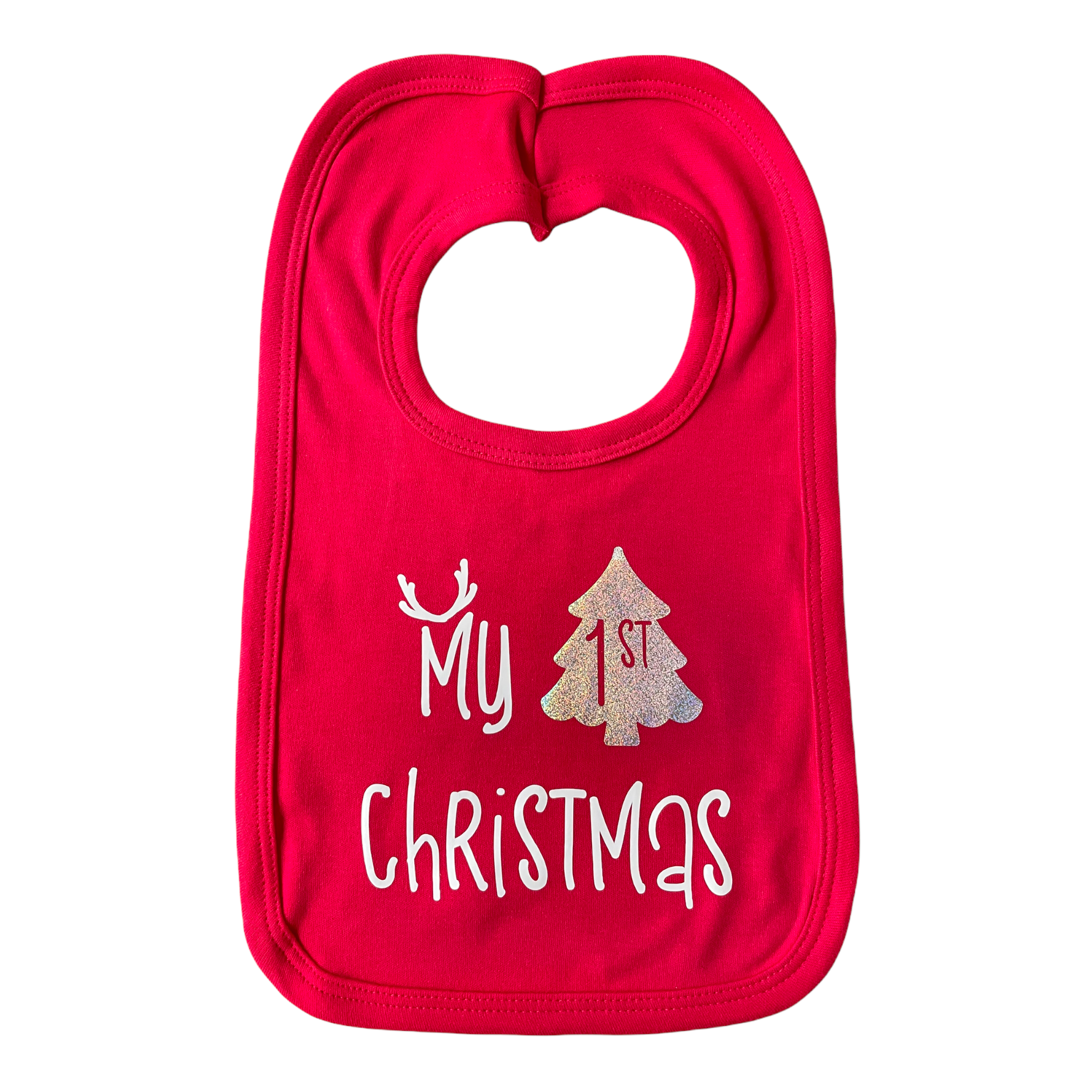 My 1st Christmas Bib The Monkey Box