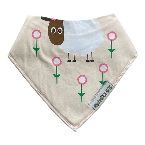 Suzy Sheep Dribble Bib