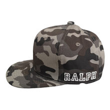 Load image into Gallery viewer, Charcoal Camo Junior Snapback - Plain and Personalised